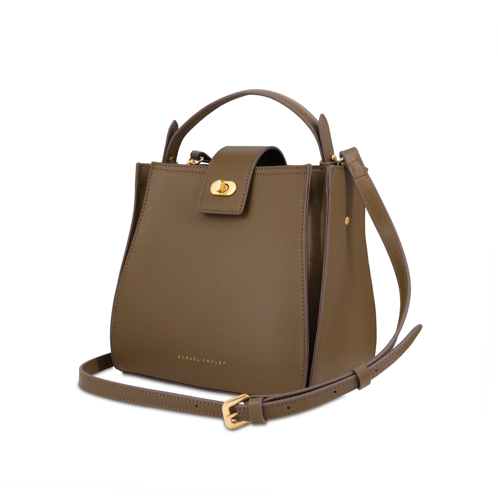 Samuel Ashley アテナ ショルダーバッグ Athena-Taupe – Samuel Ashley Japan